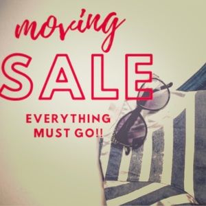 Moving Sale & Closet Clear Out Sale